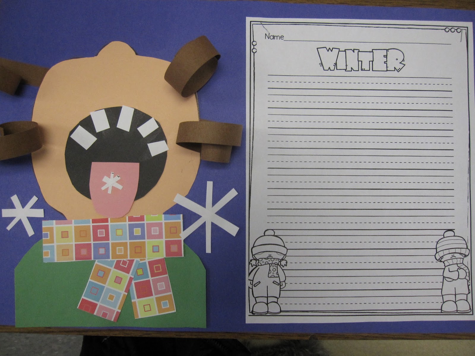 Describe winter season picture