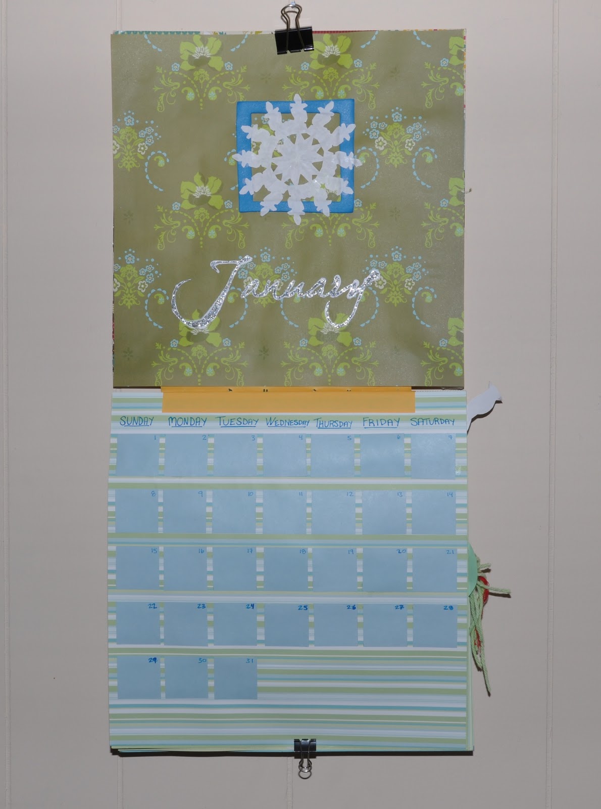 365 Days of DIY Finishing touches on the Calendar!