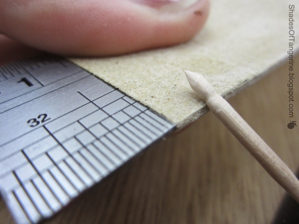 Shades Of Tangerine Miniature Paint and Brushes (DIY)