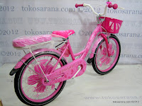 4 City Bike Element Sakura 20 Inci