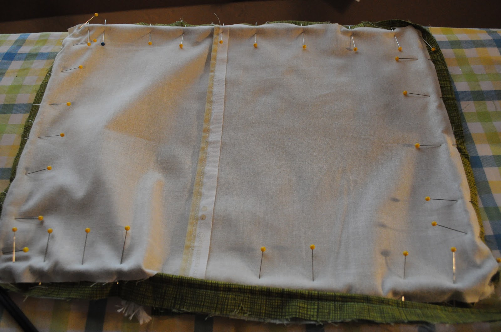 The Little Fabric Blog St. Patrick's Day Pillow & Cording Tutorial