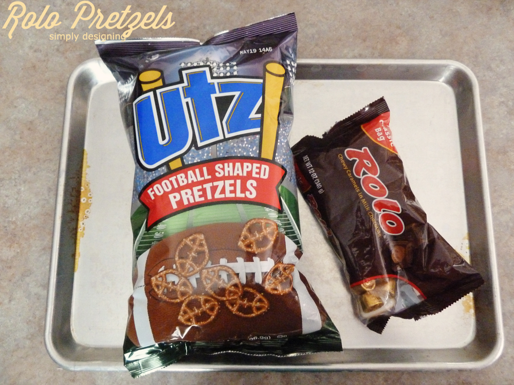 Rolo Pretzels: Game Day Style | #recipe #football #gameday #chocolate