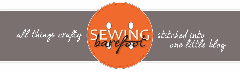 Sewing Barefoot