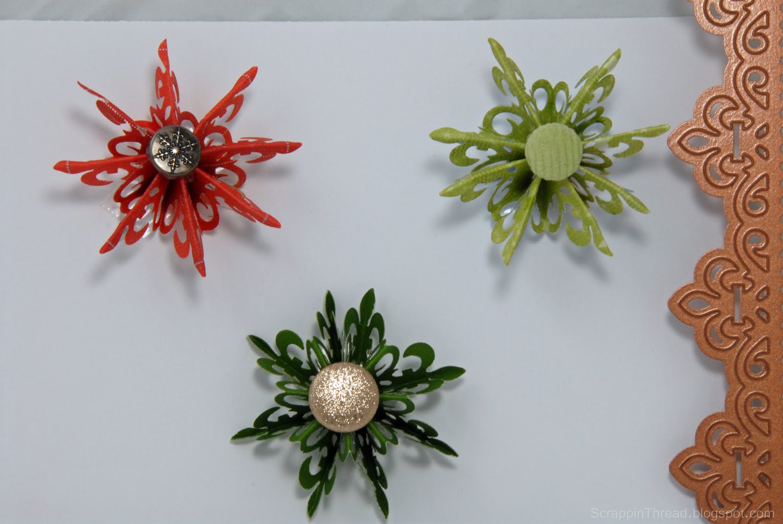 paper and fiber arts making paper rosettes with spellbinders dies how to make paper flower rosettes