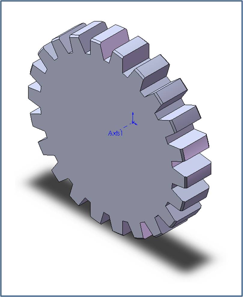 Fathul I'lmi Membuat roda gigi lurus dengan SolidWorks