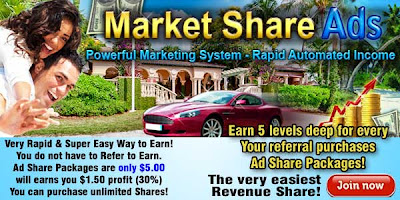 Get 30% Profits in Market Share Ads, only $5 to Start!