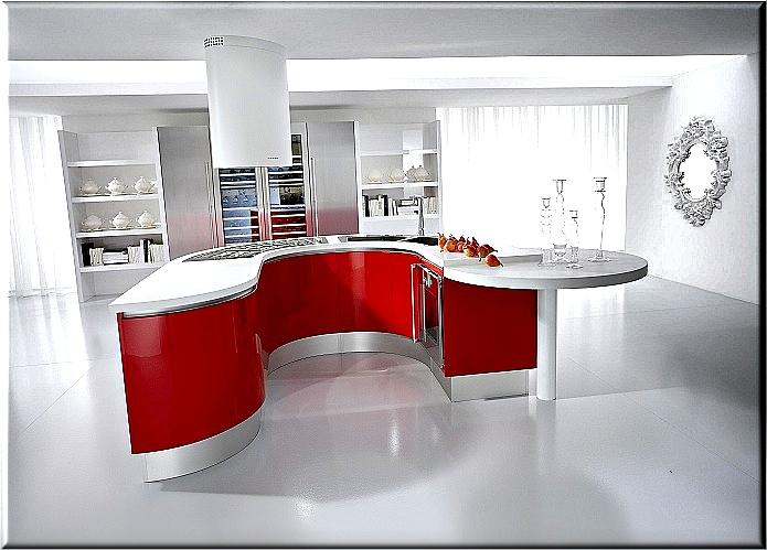 Muebles y Decoración de Interiores - DEMODI : Cocinas de Color Rojo