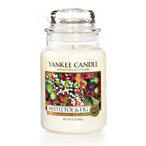 Andy's Yankees MISTLETOE AND FIG Yankee Candle Of The Day