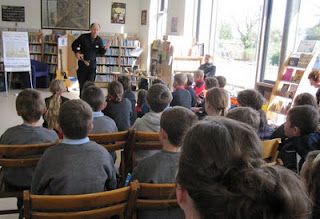 Tony Maude in Scariff for Children’s Book Festival 2011