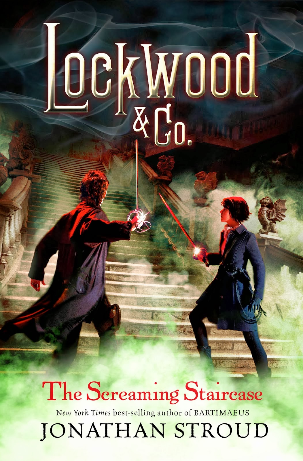 Children's Atheneum The Screaming Staircase by Jonathan Stroud Book Review