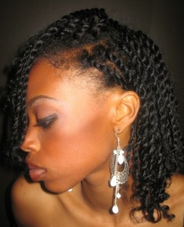 two strand twist with extensions