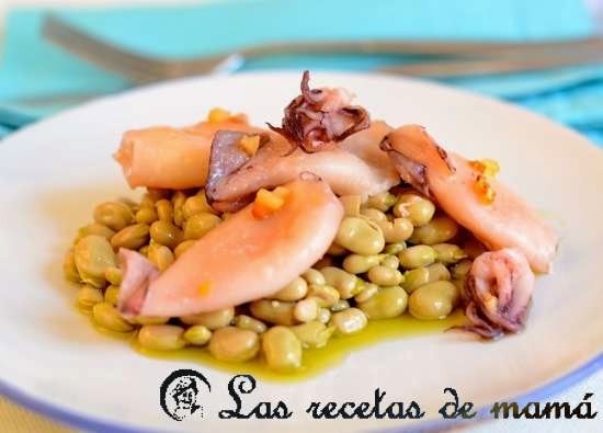 http://www.recetasdemama.es/2013/08/chipirones-plancha-sobre-cama-de-habitas-baby/