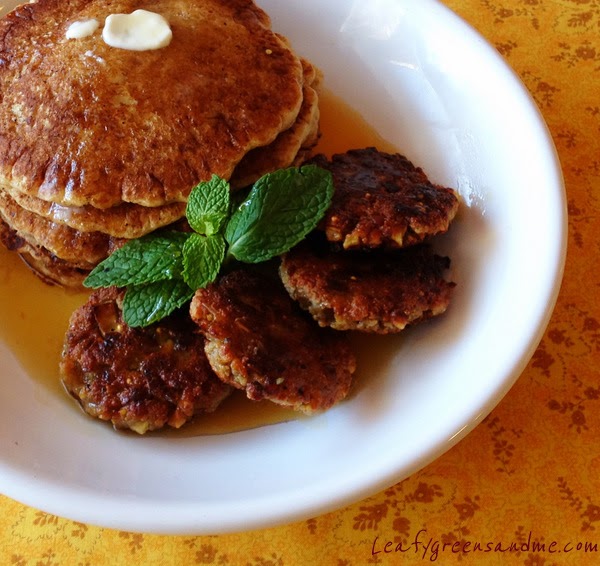 Apple & Maple Tempeh Breakfast Patties Leafy Greens and Me