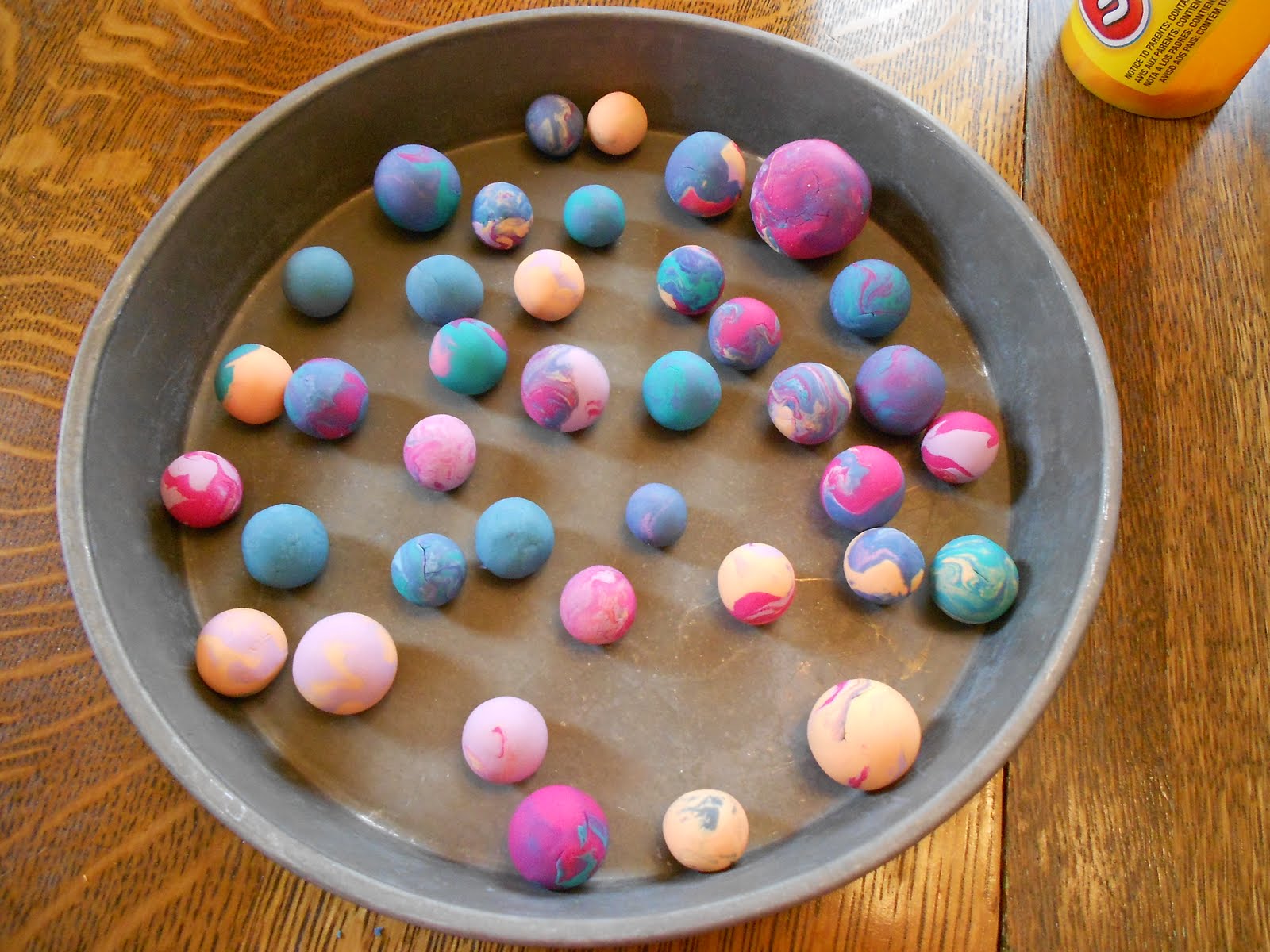 Almost Unschoolers Homemade Marbles