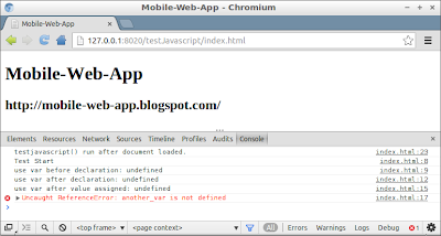 variable can be accessed before declared variable can be accessed before declared