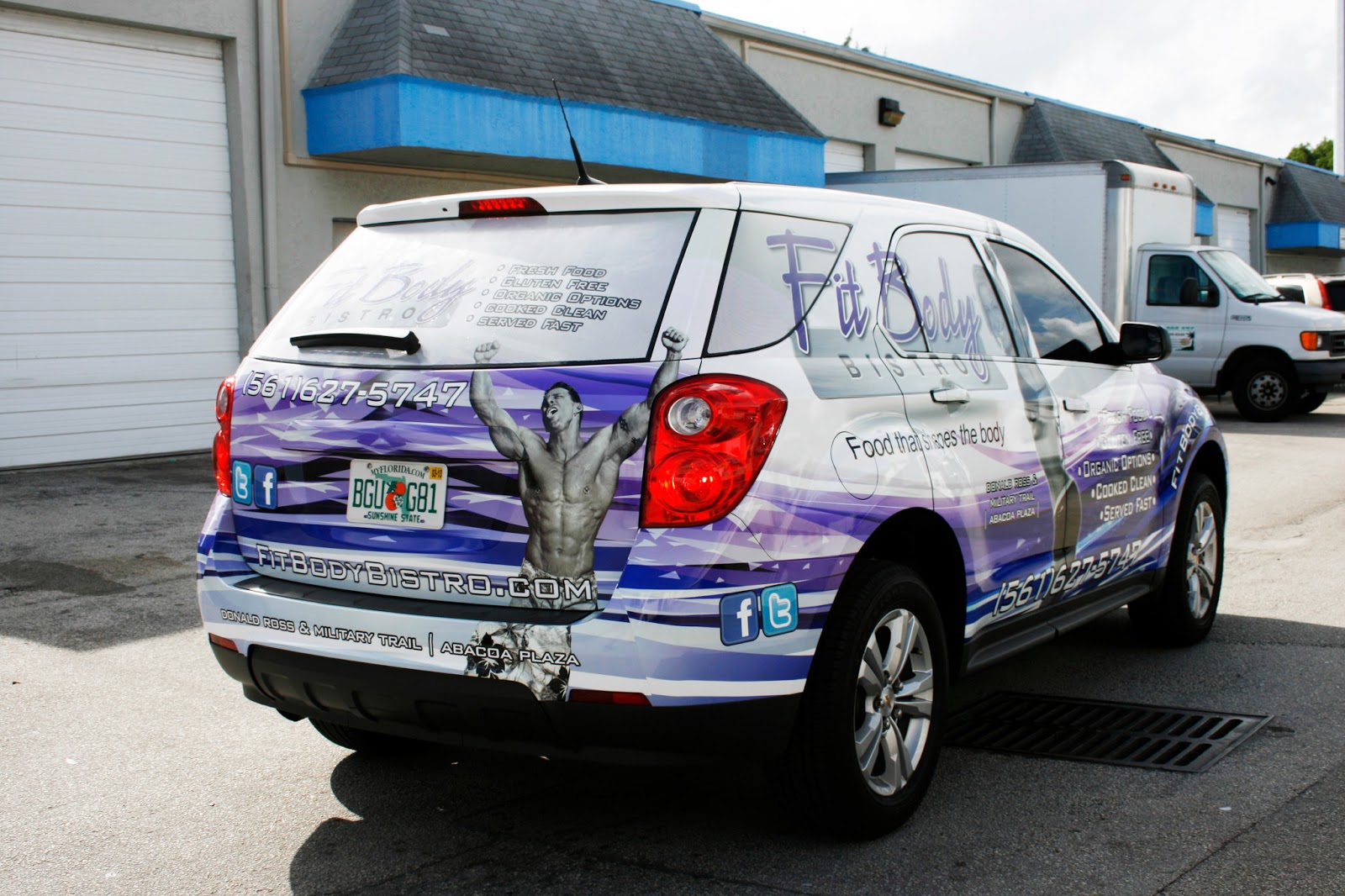 Chevrolet Car Wrap Jupiter Florida Fit Body Bistro