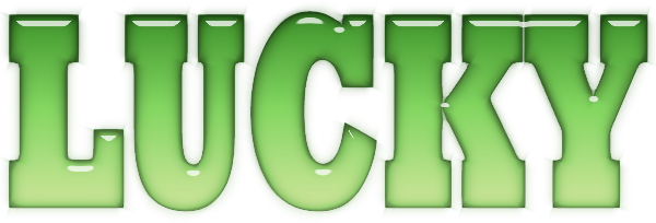 Image result for lucky word images