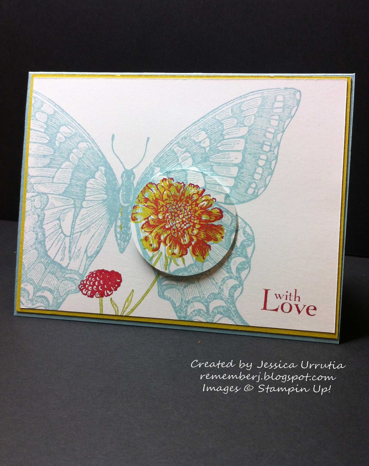 Stamp a Blessing Spotlight Technique with Stampin'Up!