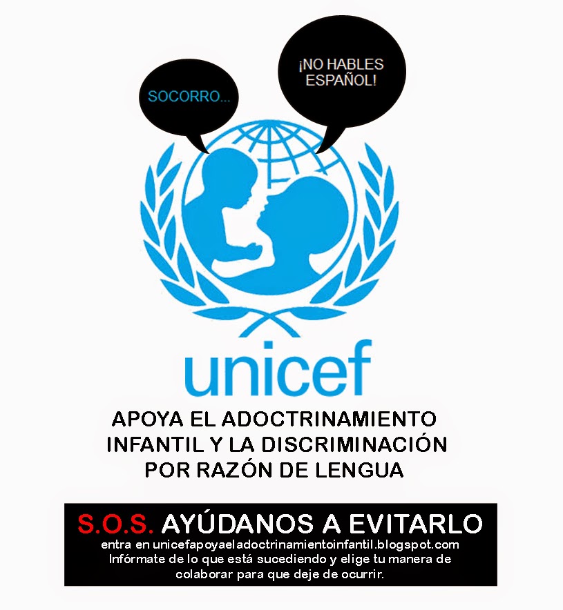 Unicef apoya el adoctrinamiento infantil