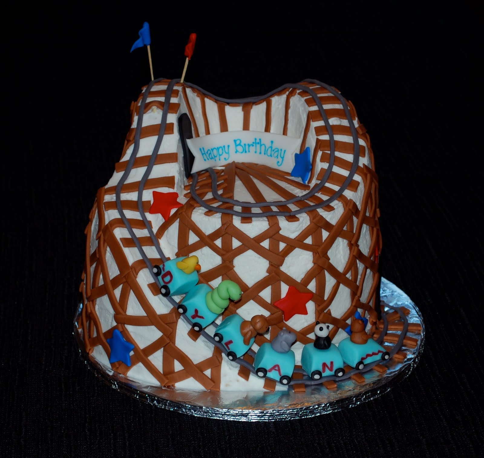 Cakes By Perla Roller Coaster Cake