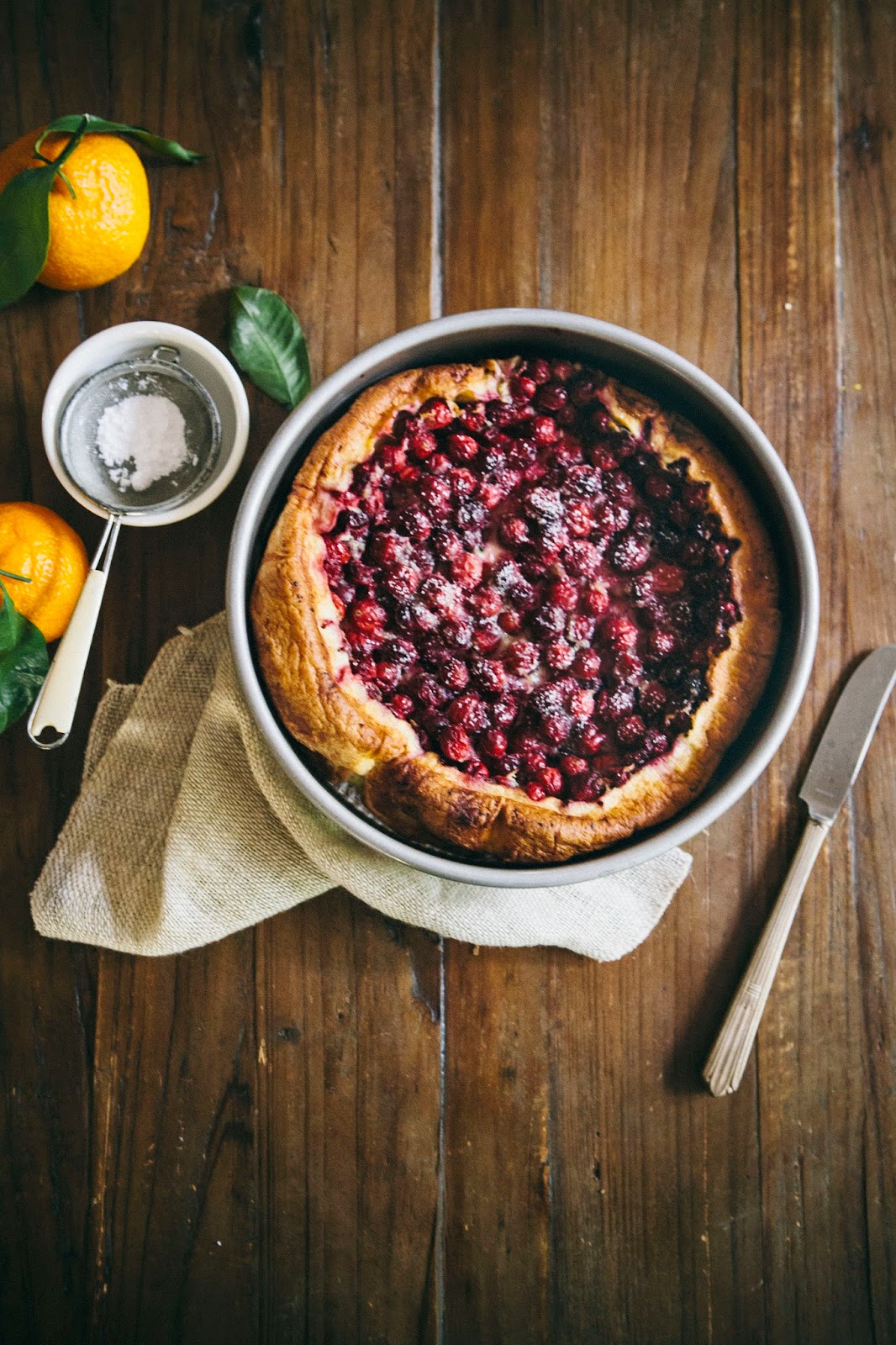 Cranberry, Ginger and Satsuma Clafoutis hummingbird high a desserts and baking blog