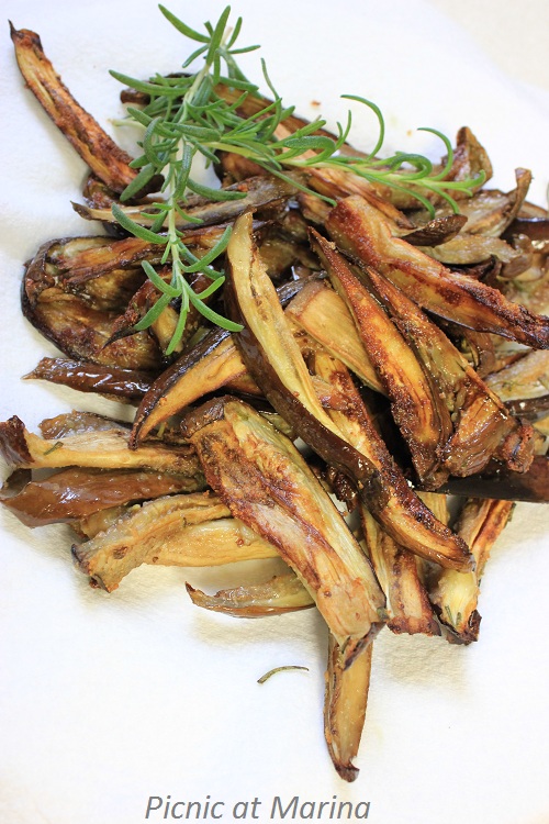 Picnic At Marina Spicy Aubergine (Eggplant) Fries