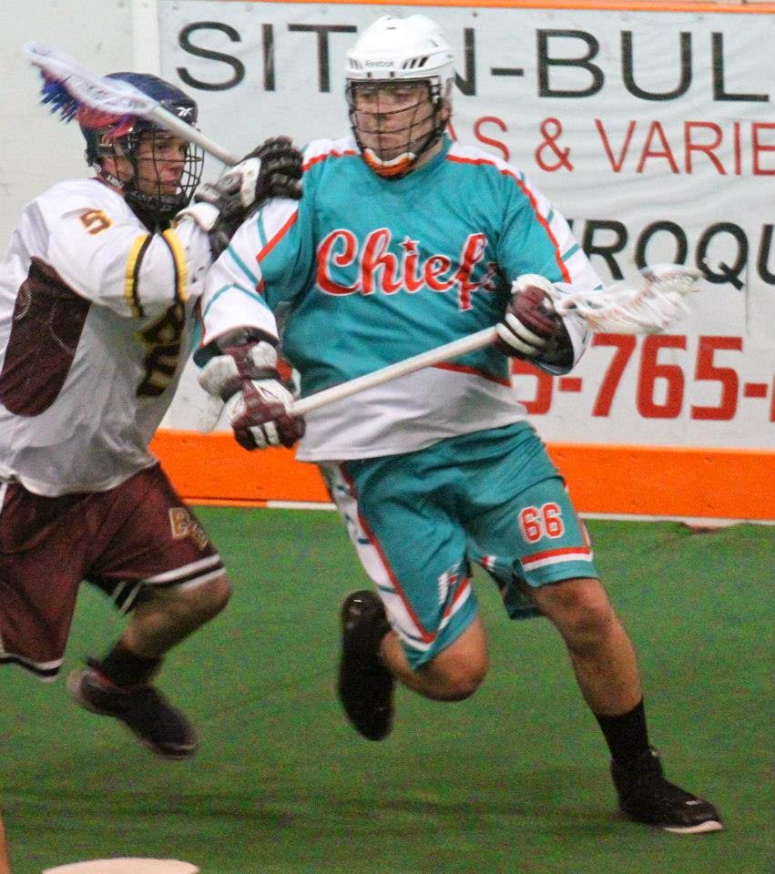 Major Series Lacrosse Six Nations raises championship banners then beats Brampton 107