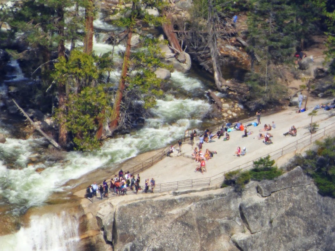 Geotripper Vernal Fall In Yosemite And A Sense Of Scale Or How To Feel Very Small