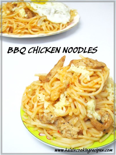 BBQ Chicken Noodles
