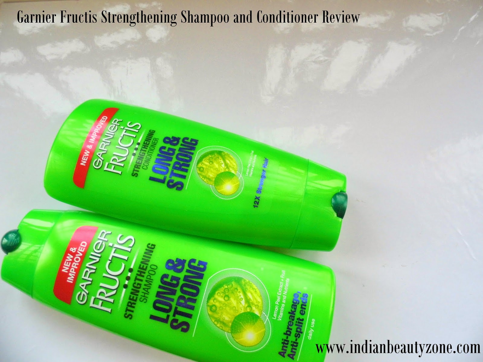 Indian Beauty Zone Garnier Fructis Strengthening Shampoo and