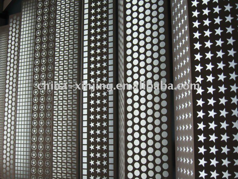 Decorative metal panels exterior
