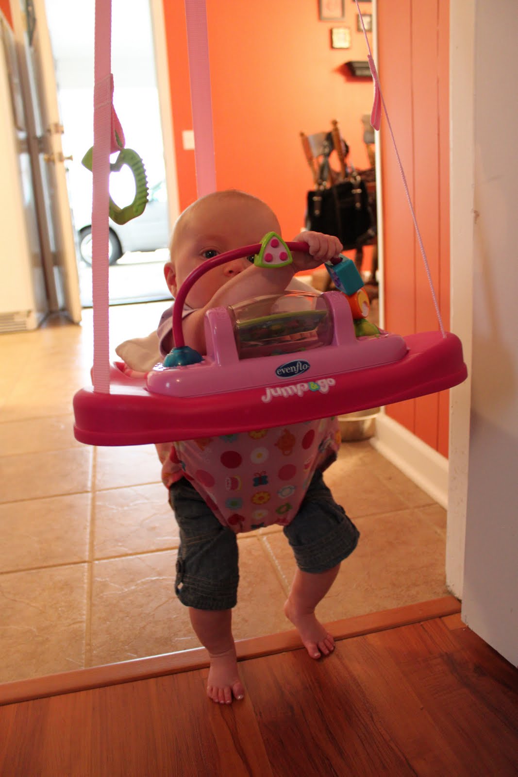 Mike, Beth & little Miss Harli Johnny Jump Up!