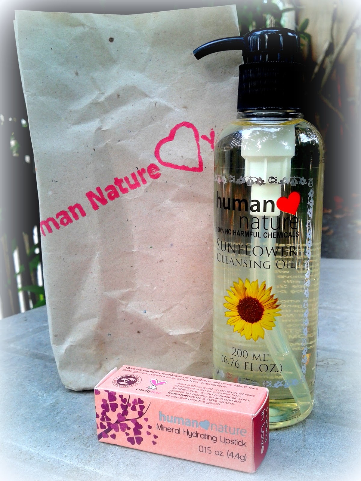 Review Human ♥ Nature's Sunflower Cleansing Oil The Floral Deity