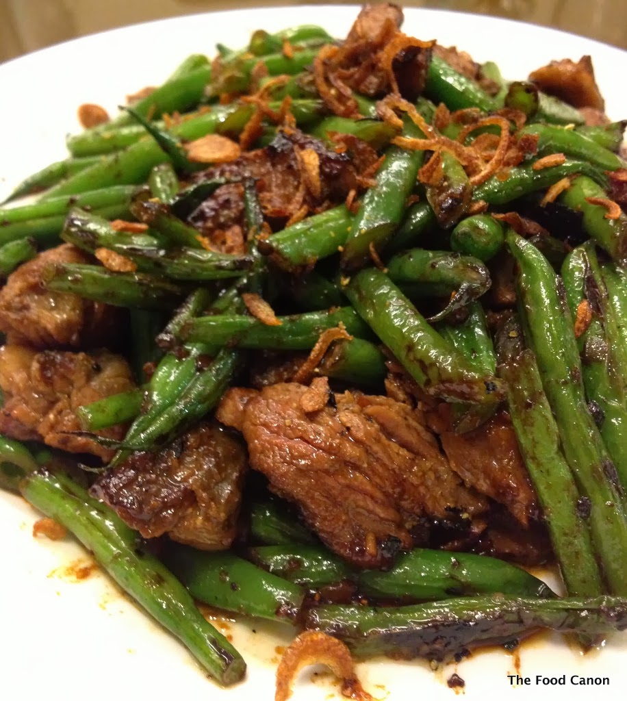 Wokfrying Vegetables & the Green Bean in Miso sauce recipe The Food