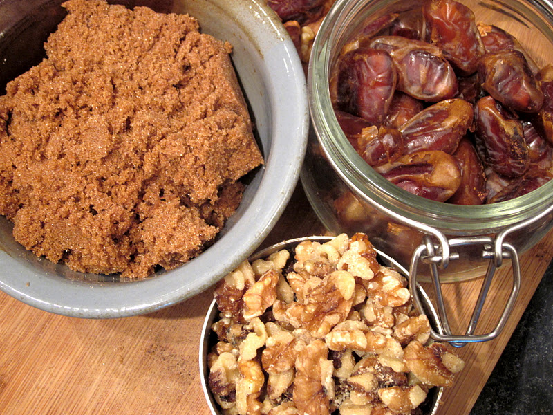 A Kuk's Kitchen Chewy Date Walnut Bars