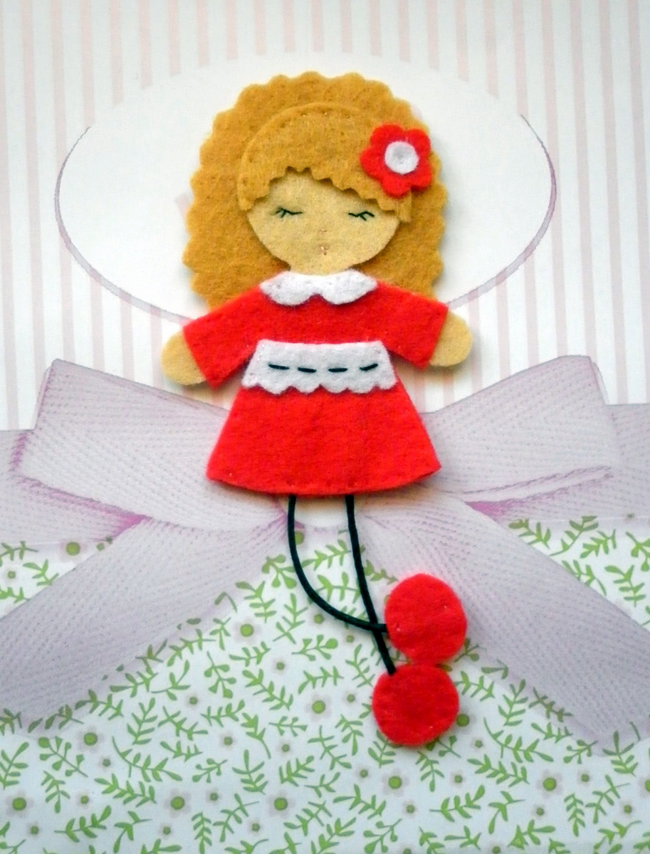 muñecas de fieltro personalizadas