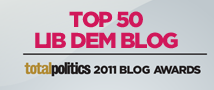 Libdemchild ranked 30th best Lib Dem Blogger by Total Politics