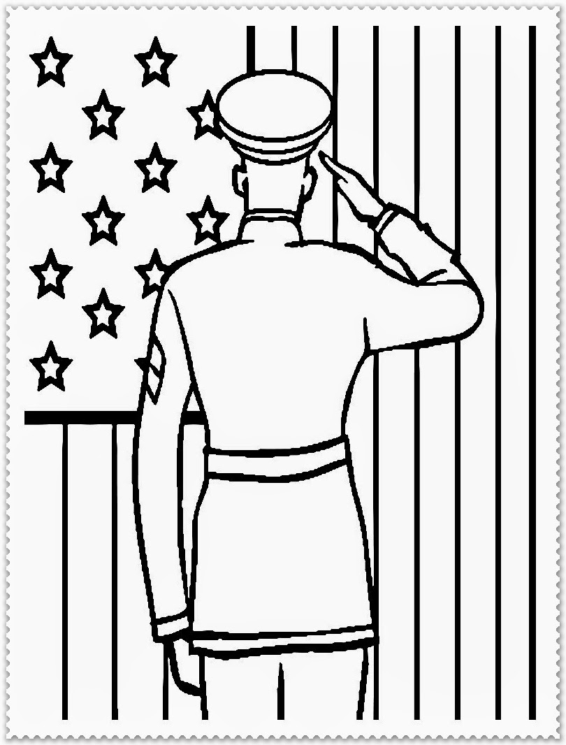 Veteran's Day Coloring Pages | Realistic Coloring Pages