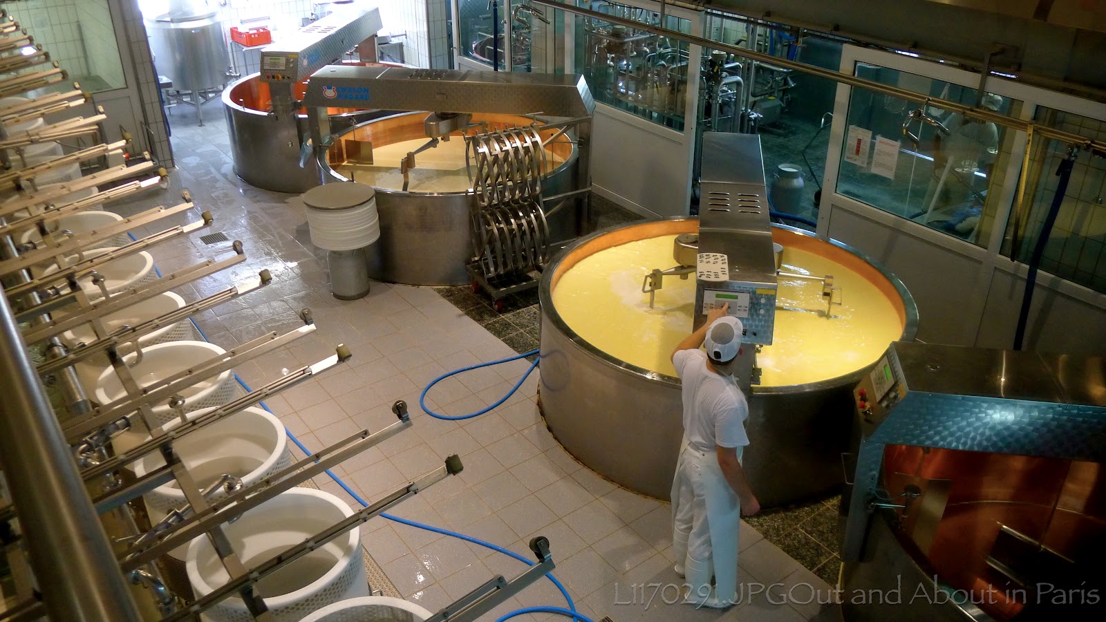 The Swiss Chocolate Train (Part 2) Gruyère Cheese Factory