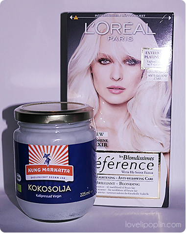 Lilin Using Coconut Oil Before Bleaching Your Hair To Prevent