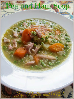 AUTUMNAL PEA AND HAM SOUP