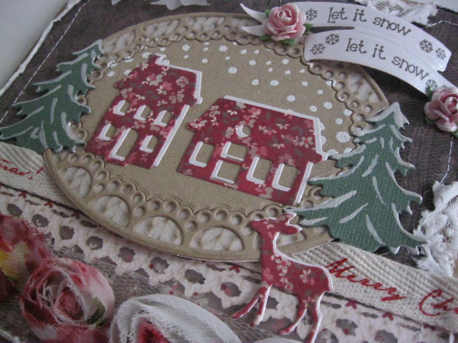 Magnificent Magnolias: Een Cozy Christmas Card met de nieuwste MD