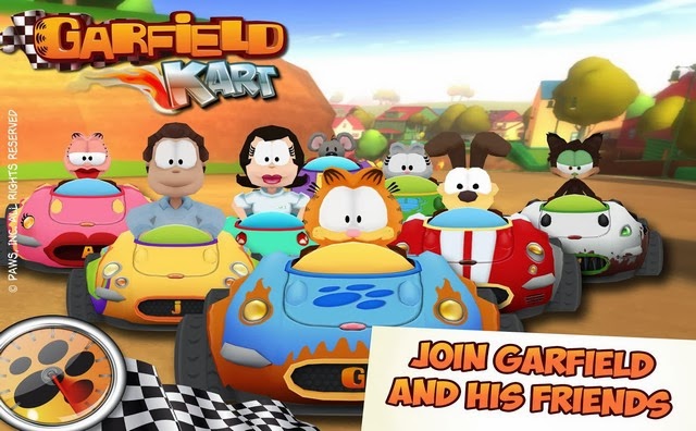 Garfield Kart apk - Screenshoot