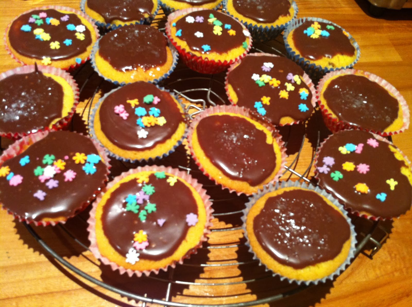 bakesalotlady Chocolate Chip Fairy Cakes