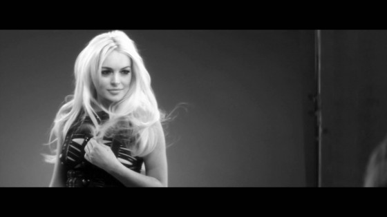 Lindsay Lohan – B&W Topshop Photoshoot