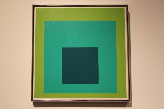 Homage to the Square, by Joseph Albers, LACMA, Los Angeles County Museum of Art