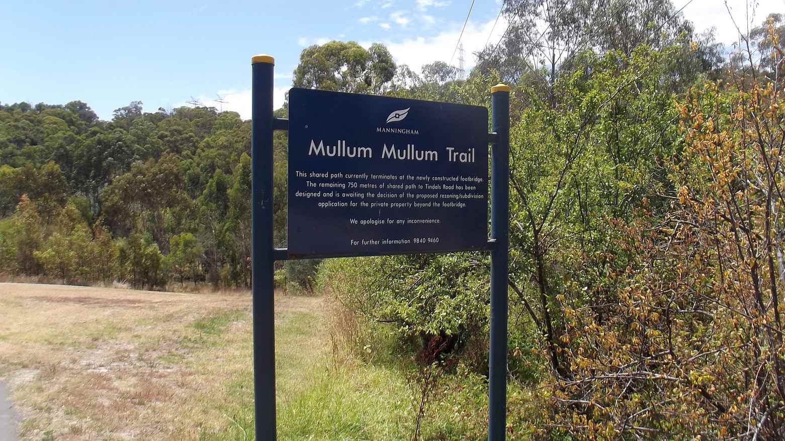 TRACKS, TRAILS AND COASTS NEAR MELBOURNE Mullum Mullum Trail, Donvale,