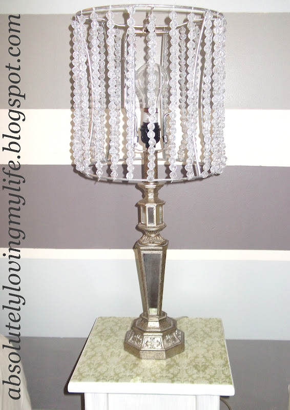 Loving Life DIY Beaded Lamp Shades