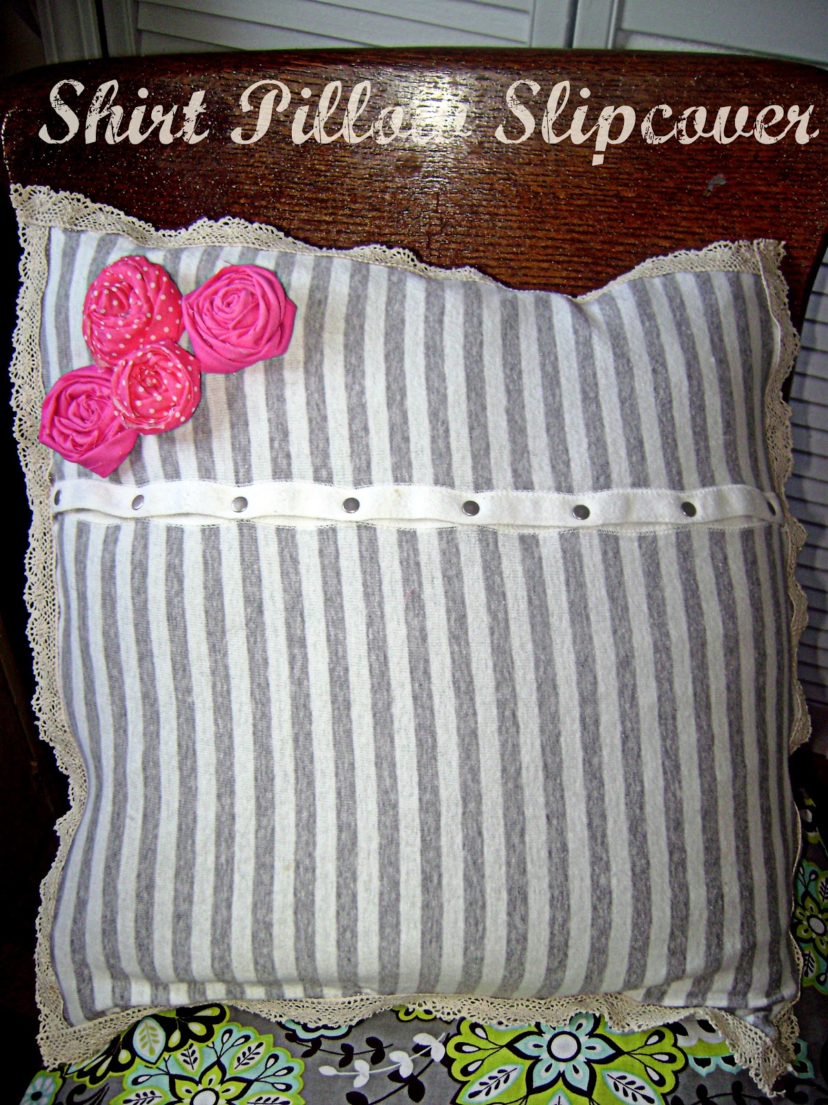 The Family Fun Spot Old Shirt Pillow Slipcover