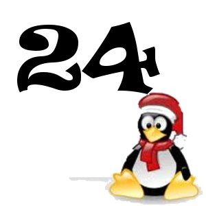 Imagen de tux en navidad